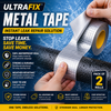 UltraFix™ Waterproof Repair Tape (Pack of 2) – Strong Leak Sealing Metal Tape for Roof, Pipe & Water Tank Repairs