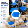 Premium Honeycomb Gel Cushion with Washable Cover